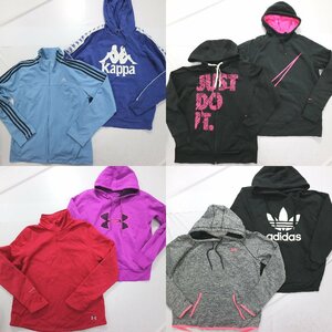 ◎ブランドMIXスウェット set adidas アンダーアーマー 他 (レディースL) 8枚セット まとめ売り 古着卸 1円スタート SW1-1 MQ8161