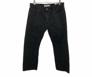 SALE/// Levi's リーバイス 505 ストレート ブラック デニムパンツ アメカジ ブラック (メンズ 38/29) P1392