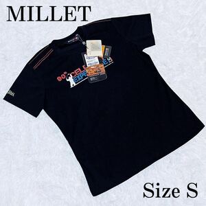 【未使用品】ミレー トップス Tシャツ ブラック 90(S)ポリエステル100%