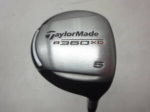 ★即決！★TaylorMade/テーラーメイド★メンズ右打ち用フェアウェイウッド/5番ウッド/5W★R360XD★R★純正シャフト★