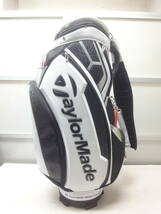 ★TaylorMade SY545★TM CORE キャディバッグ3★9.5型★ホワイト/シルバー★TOUR PREFERRED★テーラーメイド★レプリカ★ゴルフバッグ★_画像3