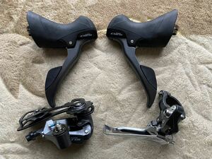 SHIMANO シマノ STI デュアルコントロールレバー FD RD セット　CLARIS 8s