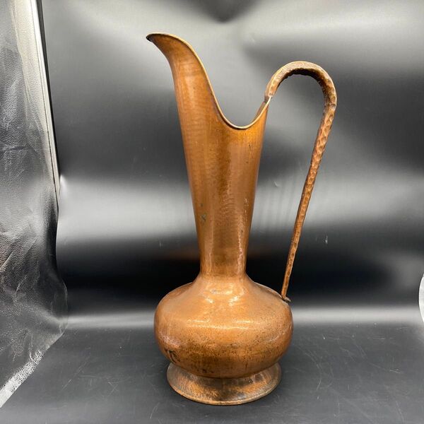 Lilium 純銅 銅製 イタリア製 PURE COPPER オブジェ 水差し