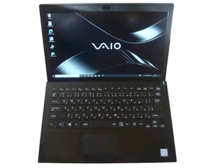 [良品]VAIO Pro PG VJPG11C12N Core i5 7200U 2.5GHz Windows10 RAM8GB SSD256GB 13.3W LTE 無線 Bluetooth Office BL-KB AC