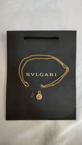 【新品未使用紙袋付き】BVLGARI ブルガリ チャーム+ネックレスセット