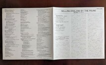 GENESIS ジェネシス / Selling England By The Pound 月影の騎士　国内盤　LP　帯付き（1978年・RJ-7304)_画像3