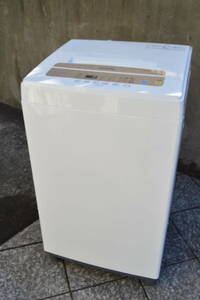 E135 1000円スタート 比較的美品 IRIS OHYAMA アイリスオーヤマ IAW-T502E 全自動電気洗濯機 5kg A 2021年製