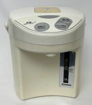 ZOJIRUSHI 象印 電気ポット 象印電気ポット CD-MG14 マイコン沸騰 電気まほうびん 1.4L ポット お茶 お湯 家電 02製 日本製_画像1