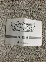 高島屋 販売 保証書付き 良品 カウボーンxマラカイト /孔雀石 ３連 カウボーンx天然石 玉ネックレス 白xグリーン F_画像6