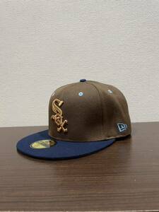 NEW ERA ニューエラキャップ MLB 59FIFTY (7-3/8) 58.7CM CHICAGO WHITE SOX シカゴ ホワイトソックスCOMISKEYPARK帽子 