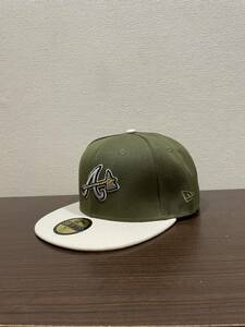 NEW ERA ニューエラキャップ MLB 59FIFTY (7-1/2) 59.6CM ATLANTA BRAVES アトランタ・ブレーブスANNIVERSARY 帽子 