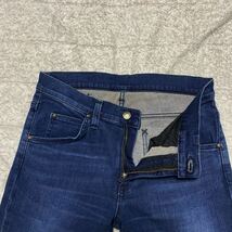 12B LEE リー LM0303 デニム ジーンズ ジーパン パンツ S ストレッチ SLIM スリム SKINNY スキニー MADE IN JAPAN 日本製 格安_画像6