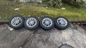 30型プリウス用スタッドレスタイヤホイールセット　TOYO OBSERVE GARIT GIZ 195/65R15（４本セット）