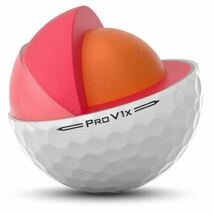 新品2023現行モデルNo1.2.3.4★日本正規 Titleist PRO V1x タイトリスト ゴルフボール★ホワイト 1ダース12球★圧倒的な飛距離とスピン性能_画像3