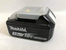 未使用 マキタ makita BL1830B 純正 18V 3.0Ah バッテリ ( リチウムイオン電池 蓄電池 充電池 makita 電池パック 残量表示付き_画像2
