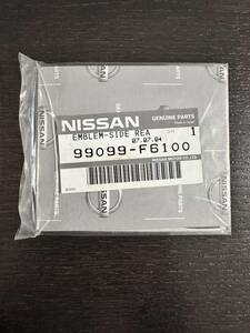 日産 F31 レパード 前期 純正 サイドウィンドウデカール 99099-F6100 サイド リアエンブレム ウィンドーデカール アルティマ XS XJ 希少①