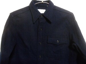 〇中古　バズリクソンズ　CPO　ウールシャツ　サイズ３８　BR24961〇