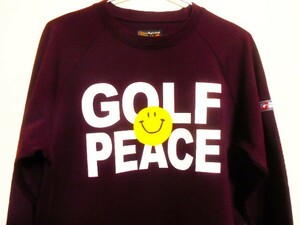 〇良品　rough & swell　ラフ＆スウェル　GOLF PEACE　ポリエステルスウェット　サイズM〇