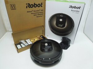 ‡ 0325 iRobot Roomba アイロボット ルンバ 980 ロボット掃除機 付属品未使用有 ロボットクリーナー 中古