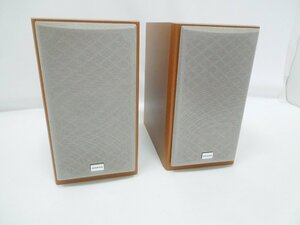 ‡0967 オンキョー スピーカー D-SX7 ペア 木製 2ウェイ バスレフ型 重低音 ブックシェルフ型 部品取り パーツ取り 音出し未確認