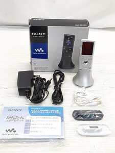 §　B27609　SONY　ソニー　デジタルミュージックプレーヤー　NW-E052K　シルバー　2GB　Eシリーズ　訳アリ　ジャンク