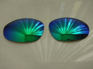 処分価格！★オークリー X メタル XX用 カスタム偏光レンズ GREEN Color Polarized 新品 OAKLEY X Metal XX X-METAL XX