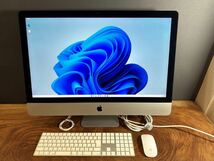 「最上位美品」Apple iMac Retina 5K 27inch 2017/i7 4.2ghz/GPU 8GB/64GB/ 1TB/Windows 11/office 2019_画像5