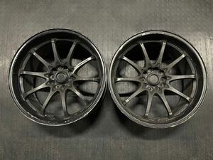 RAYS VOLK RACING VR CE28N レイズ ボルクレーシング 19×10J 5H114.3 +25 中古品 2本 直接の受け渡し可能 (RK)