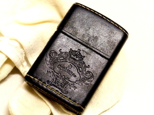 【410】 ZIPPO ジッポー Orobianco オロビアンコ 革巻き 2012年