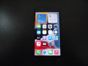 Apple アップル iPhone7 32GB ブラック MNCE2J/A 現在バッテリー88％ SIMロック解除済み 初期化済み 激安1円スタート
