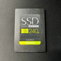 SSD 240GB GREEN HOUSE 2.5インチ GH-SSDR2SA240_画像1