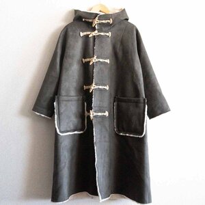 【未使用品】Tao COMME des GARCONS 【2022AW/ フェイクムートン ダッフルコート】M タオ コムデギャルソン 2312031