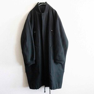 【90s/アーカイブ】Y's【ワイドシルエット MA-1 コート】90年代 ウール YOHJI YAMAMOTO ヨウジヤマモト 2312058