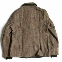 【希少】FILSON ITALY COLLECTION【Tweed Water Foul Coat】38 イタリア製 ハリスツイード フィルソン ハンティングジャケット y2312089_画像2