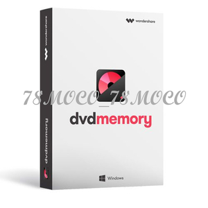 【台数制限なし】 - Wondershare - dvd memory Version 6.5.8.207 Windows版