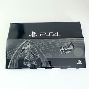 PS4 初音ミク HDDベイカバー 美品 プレイステーション4 ブラック　 No.2