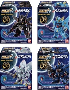 スーパーロボット大戦OG ORIGINAL COLLECTION 01 コンバージ ゲシュペンスト ヒュッケバイン サイバスター グランゾン 全4種set フィギュア