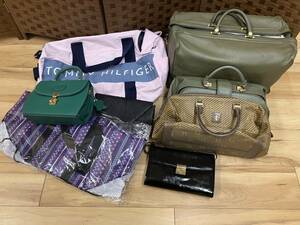 #21694-A【1円スタート】ブランド ノーブランド バッグ おまとめ 7点 TOMMY HILFIGER KOALA AG？ クラッチ ハンド ボストン 詳細不明