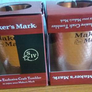 メーカーズ―マーク タンブラー2個セット Maker's Mark 未開封品 非売品の画像1