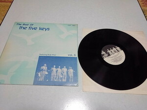 ▲　ファイブ キーズ　LPレコード　【　The Best Of the five keys　～Featuring Rudy West vol.5　】　※管理番号 pa2461