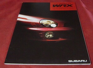 37AC3-20　カタログ　２代目　スバル　インプレッサ　WRX　　