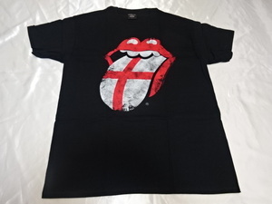 送料185円・H703■ ザ・ローリングストーンズ 未着用 ワールドカップ記念 Tシャツ Lサイズ　イングランド　THE ROLLING STONES