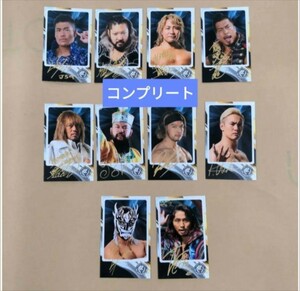 新日本プロレス マッスルゥカルパス 　チェキ風カード 高橋ヒロム選手内藤哲也選手KENTA選手エル・デスペラード選手棚橋弘至選手SANADA選手