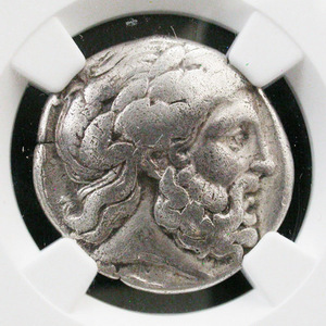 OC古代ギリシャ フィリッポス2世 (359-336BC) 大銀貨!!