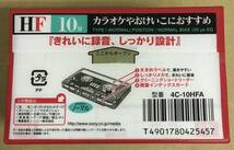 未開封 カセットテープ SONY HF 10 ノーマルポジション 4C-10HFA …h-2295 CT ソニー_画像2