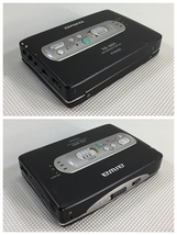 S3290○aiwa アイワ カセットプレーヤー PX930 ポータブル 電池ケース付 通電OK_画像7