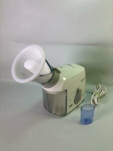 U1175○OMRON オムロン 家庭用電熱式吸入器 吸入器 NE-S19 たっぷりスチーム のど はな 花粉症 乾燥 アレルギー