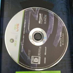 S3328○XBOX 360 Halo3 ヘイロー3 リミテッドエディション ゲームディスク ボーナスディスク 説明書/ケース付属 【保証あり】の画像2