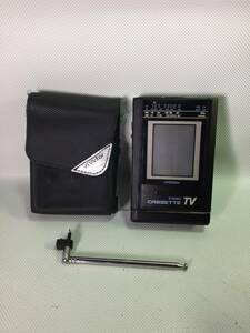 OK8631○Victor ビクター STEREO CASSETTE TV ステレオカセット テレビ FM/AM ラジオ LCD CX-V9 ポータブルテレビ レア 希少【ジャンク】