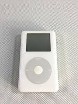S3408○Apple アップル iPod Classic アイポッド クラシック 40GB A1059 デジタルオーディオプレーヤー 【ジャンク】_画像1